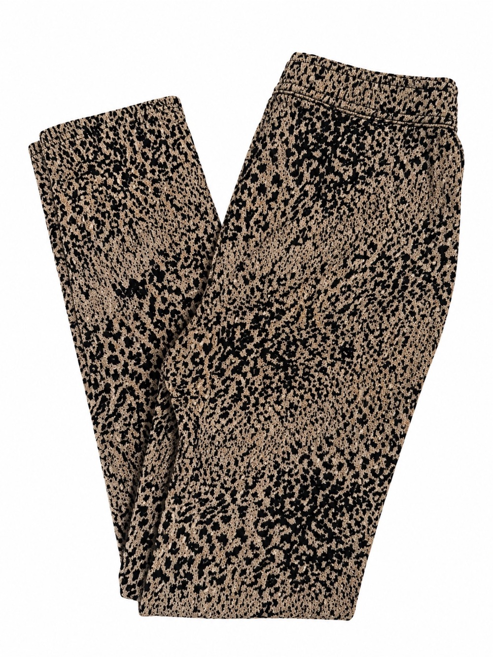 Free People Leopard Animal Print Knit Leggings